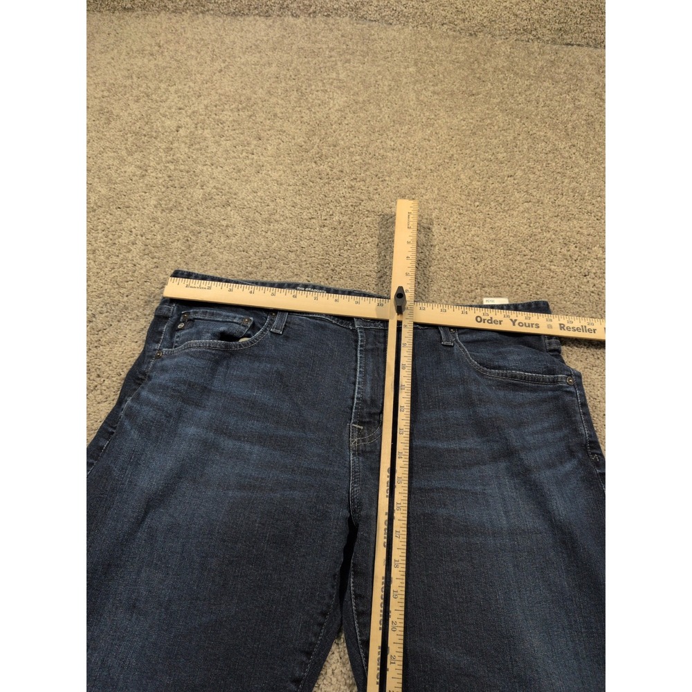 Ag Adriano Goldschmied Men Jeans Slim Straight in Dark Blue - Picture 4 of 9
